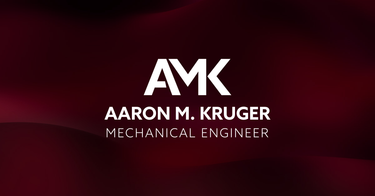 Aaron Kruger | Aerospace & Mechanical Engineering Portfolio